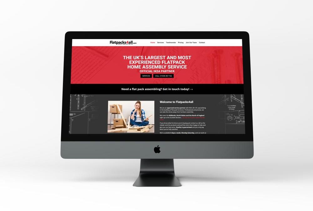 Flatpacks4ll Website & Branding