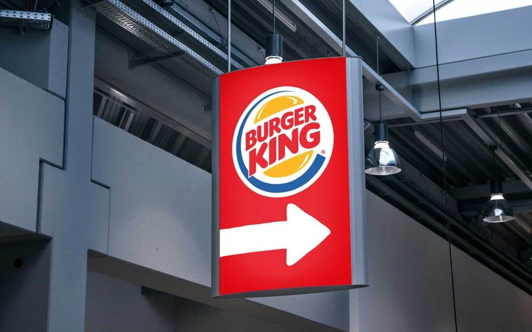 Burger King Directional Signage