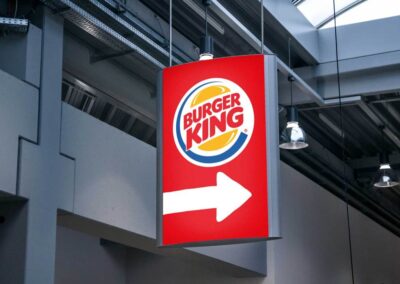 Burger King Directional Signage