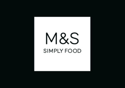 M&S Simply food coming soon graphics