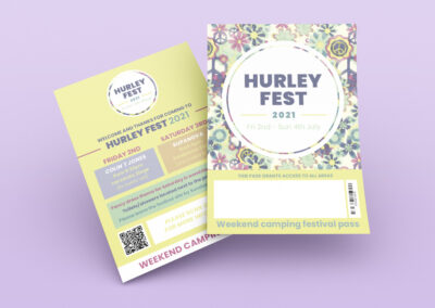 Hurley Fest 2021 Branding
