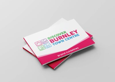 Discover Burnley Town Centre Branding