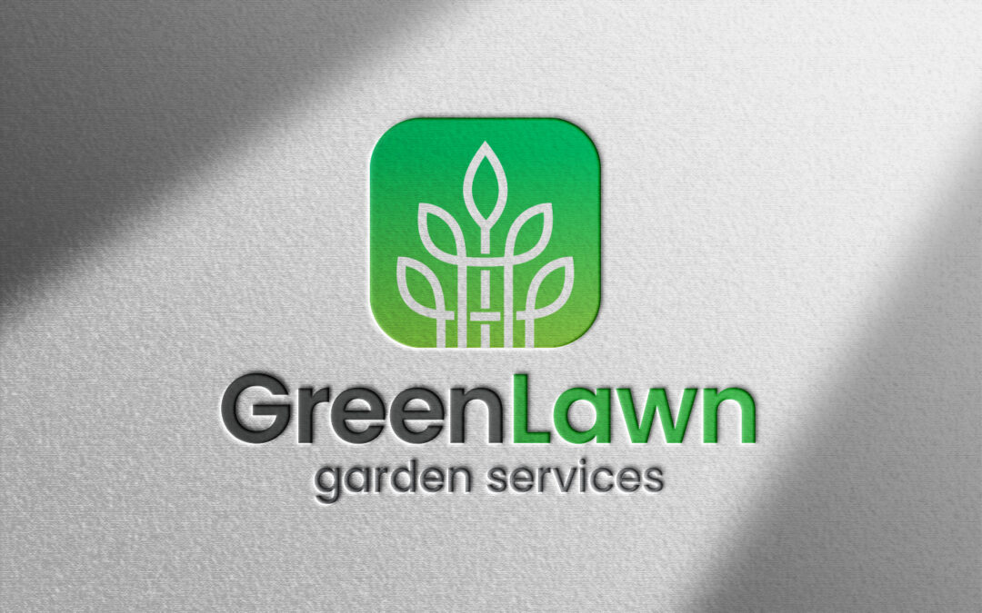 GreenLawn Garden Services Logo Design