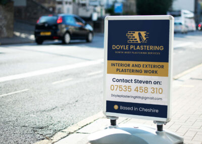 Doyle Plastering Street Sign