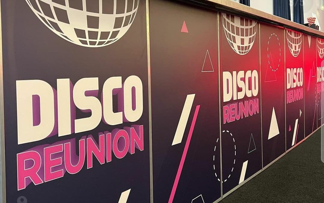 Disco Reunion Event Branding