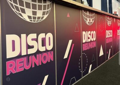 Disco Reunion Event Branding