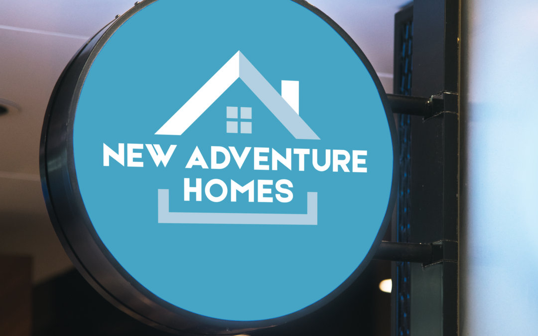 New Adventure Homes Logo Design